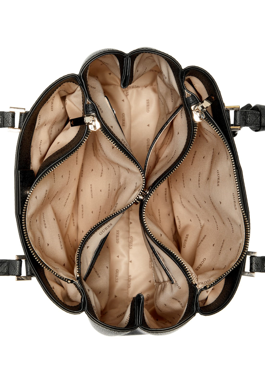 Bolsa Katya Multi Comp Tote Preto - Imagem 4