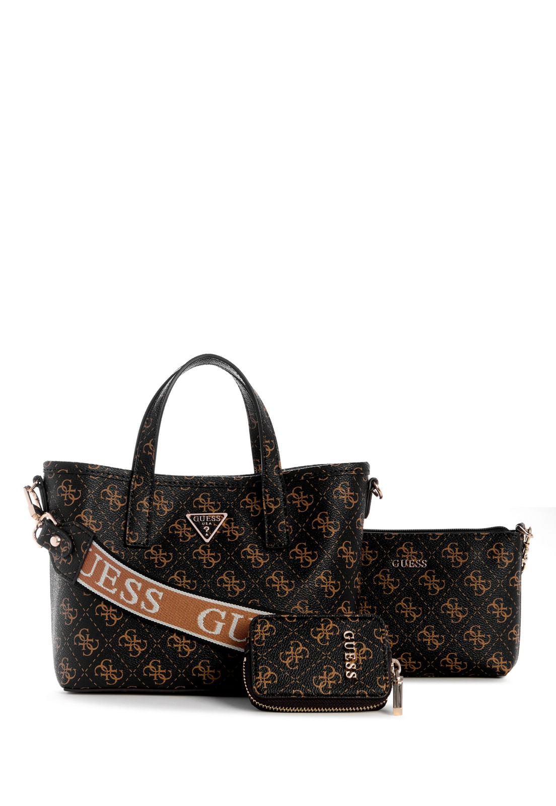 Bolsa Latona Ii Mini Tote Marrom - Imagem 2