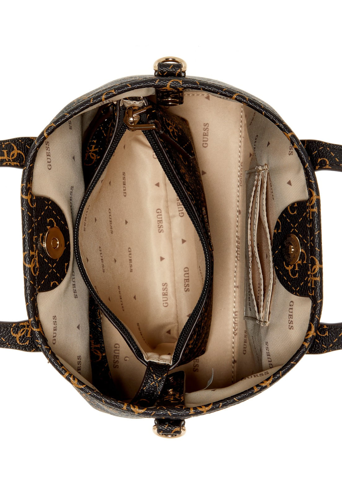 Bolsa Latona Ii Mini Tote Marrom - Imagem 5