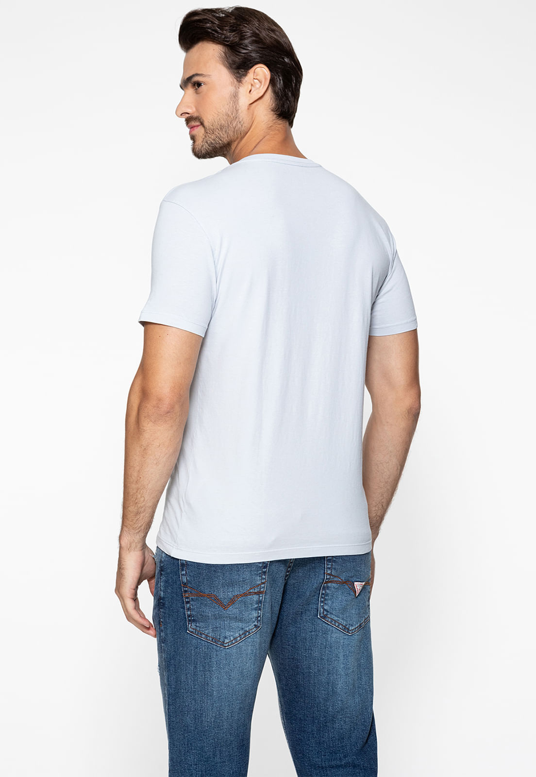 Camiseta Guess Triangulo Original Pq Fendi - Imagem 26