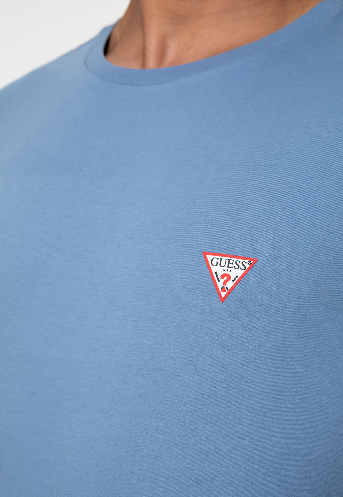 Camiseta Guess Triangulo Original Pq Azul - Imagem 56