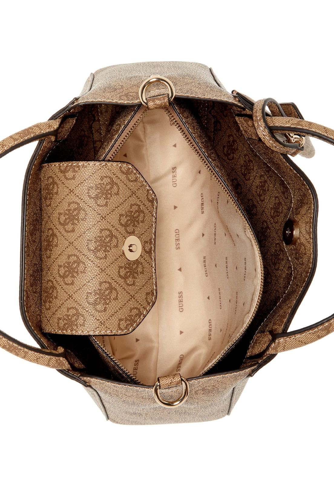 Bolsa Brenton Sml Girlfriend Satchel Bege - Imagem 4