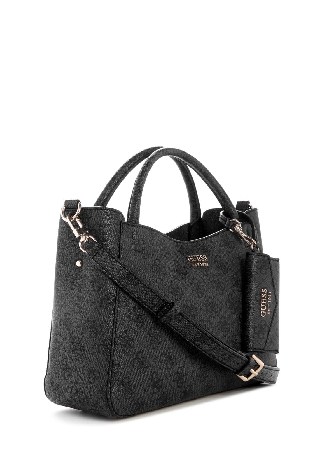 Bolsa Brenton Sml Girlfriend Satchel Preto - Imagem 2