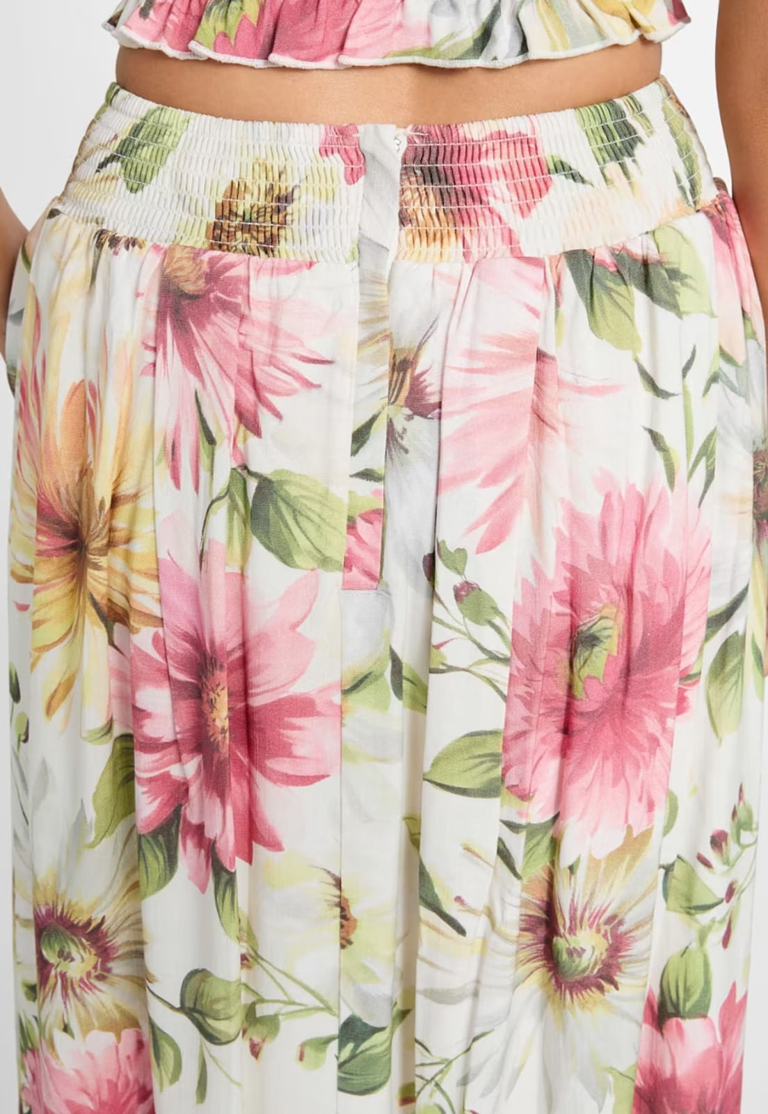 Saia Midi Rodada Eco Floral - Imagem 16