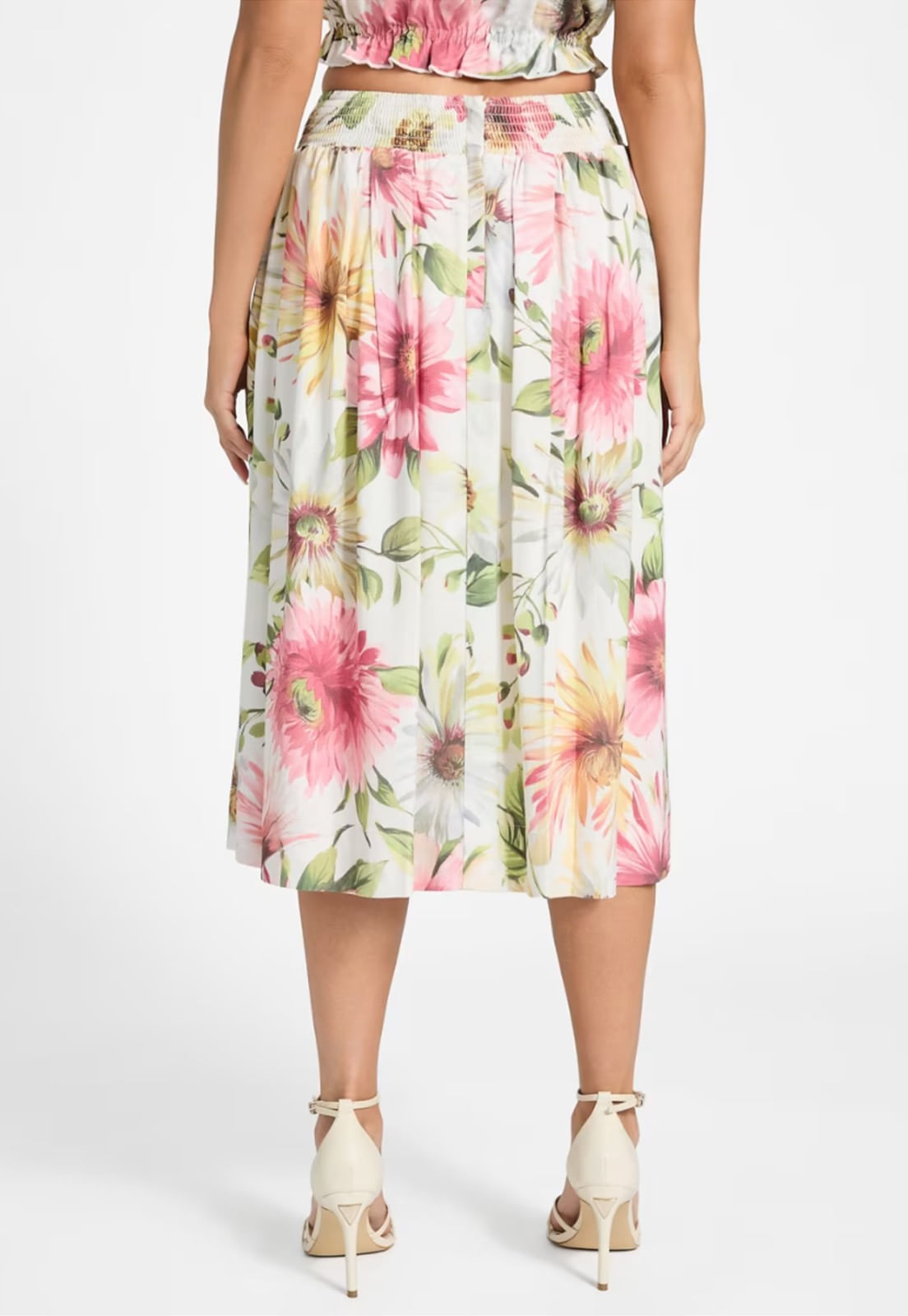 Saia Midi Rodada Eco Floral - Imagem 18