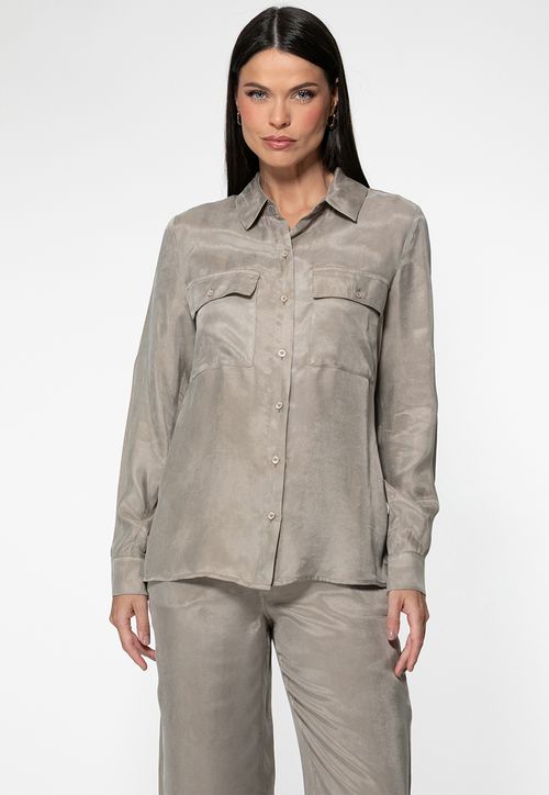 Camisa Manga Longa Eco Verde