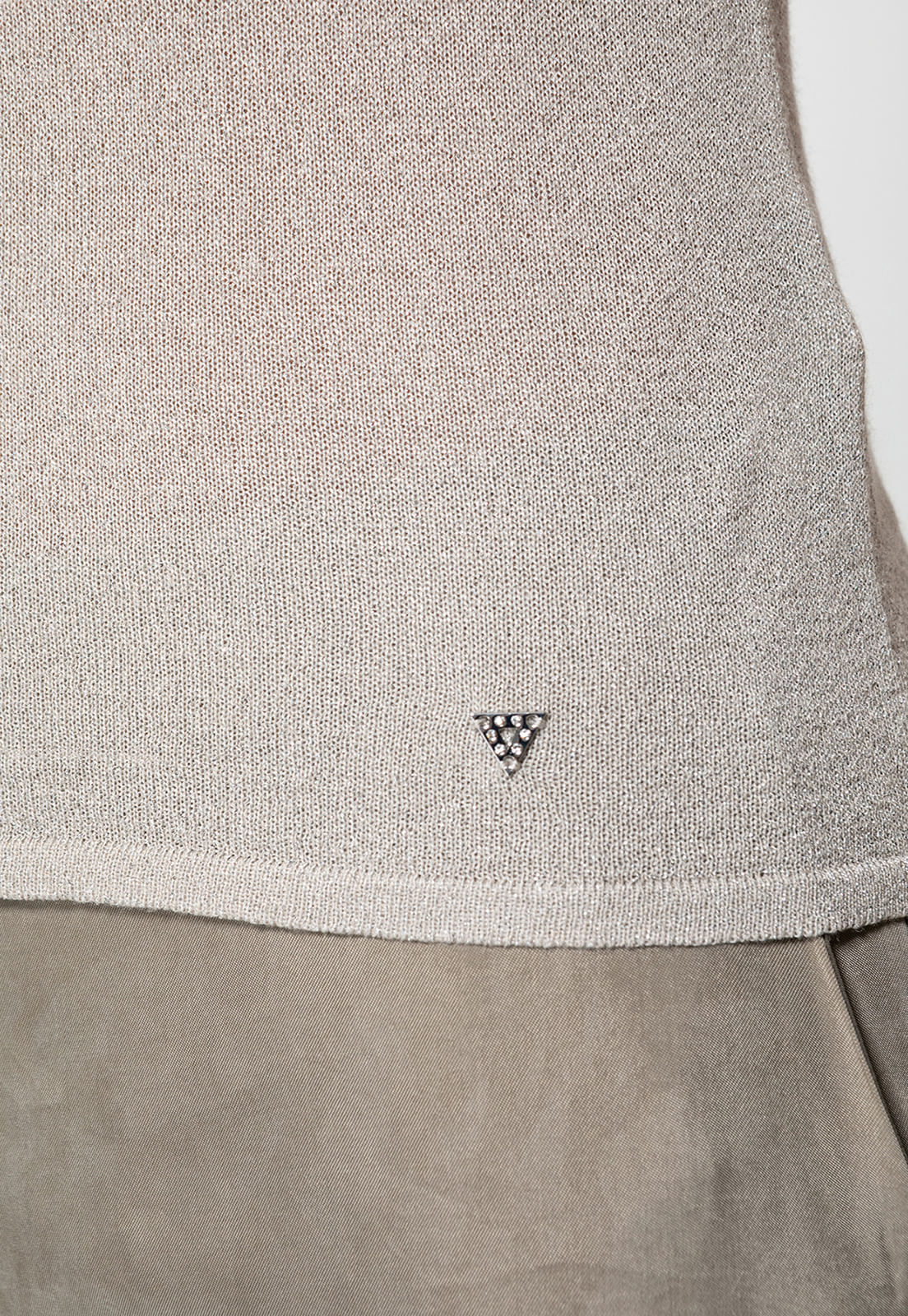 Regata Tricot Lurex Eco Prata - Imagem 13