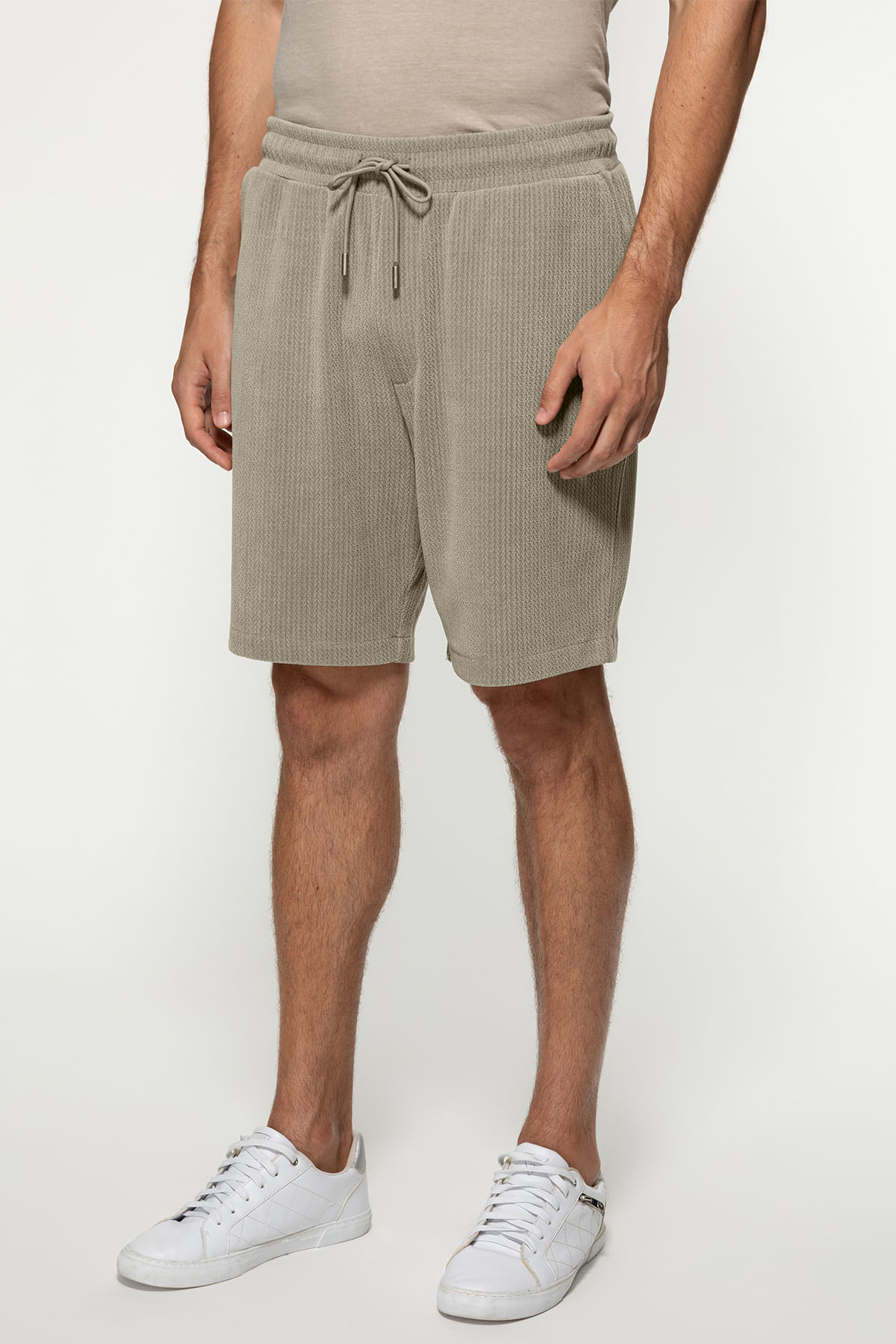 Bermuda Malha Texturizada Eco Verde - Imagem 16