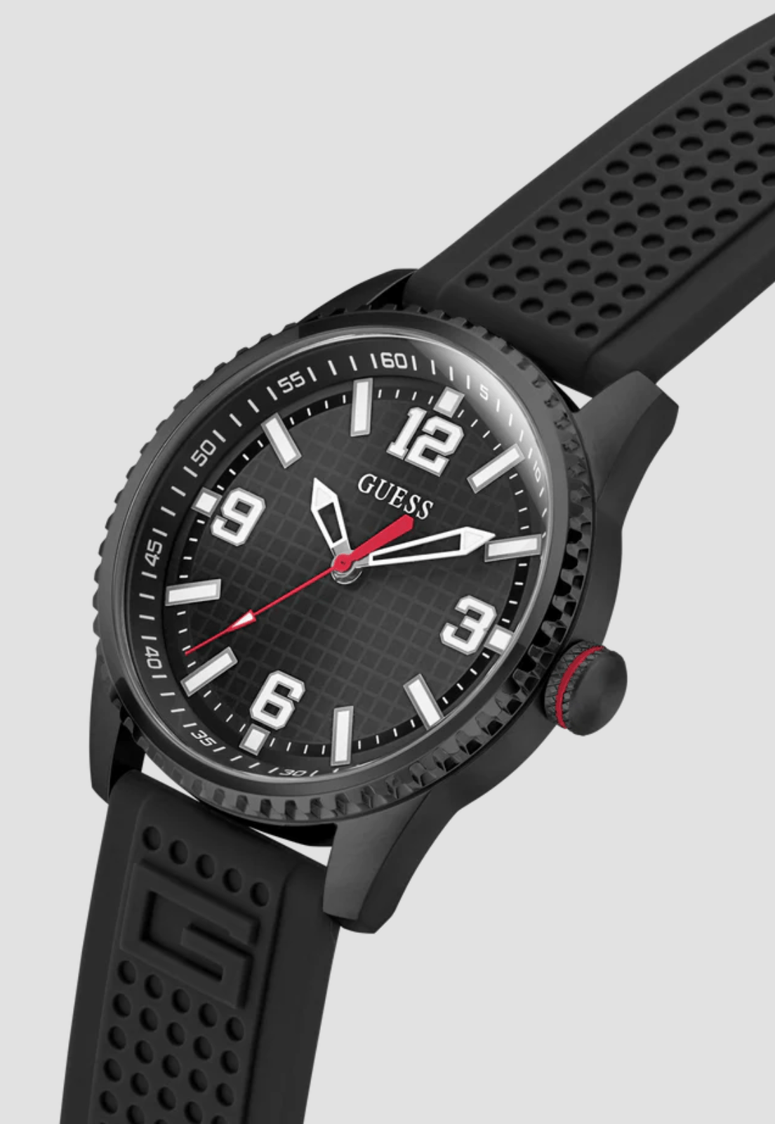 Relógio Sport Silicone Preto - Imagem 4