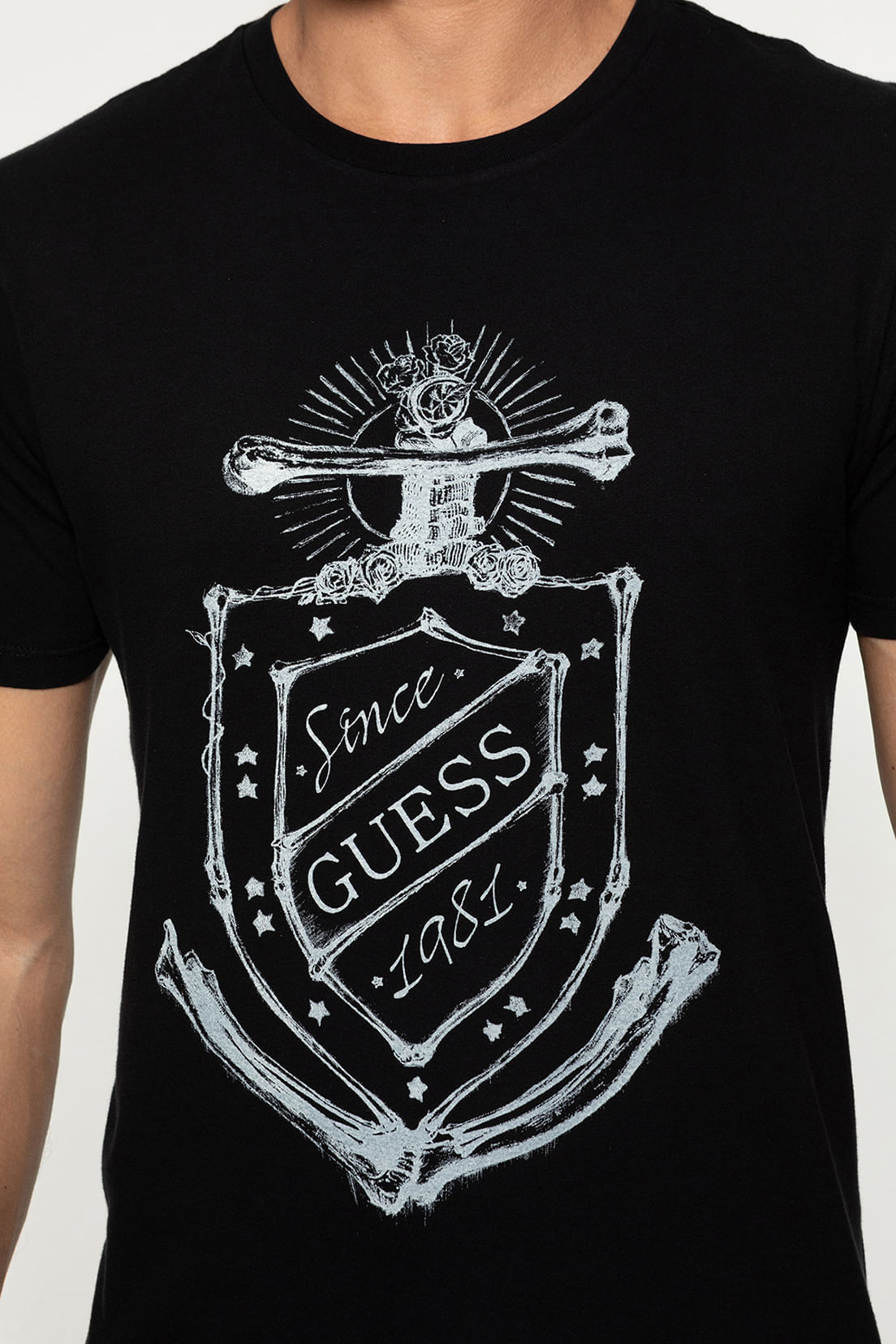 Camiseta Âncora GUESS 1981 Preto - Imagem 23