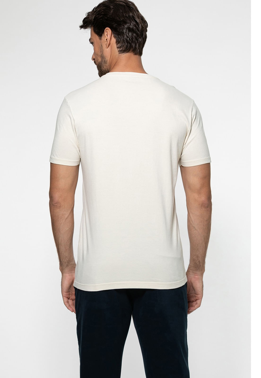 Camiseta Âncora GUESS 1981 Bege - Imagem 11