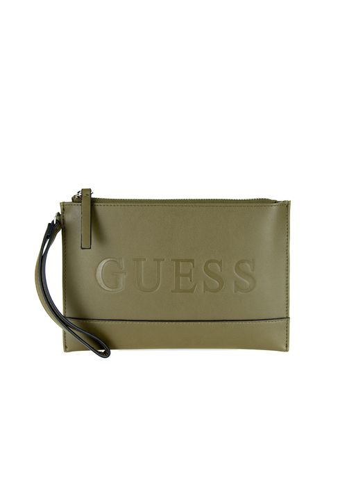 Carteira Guess Lindenberg Slg Wristlet Verde Musgo
