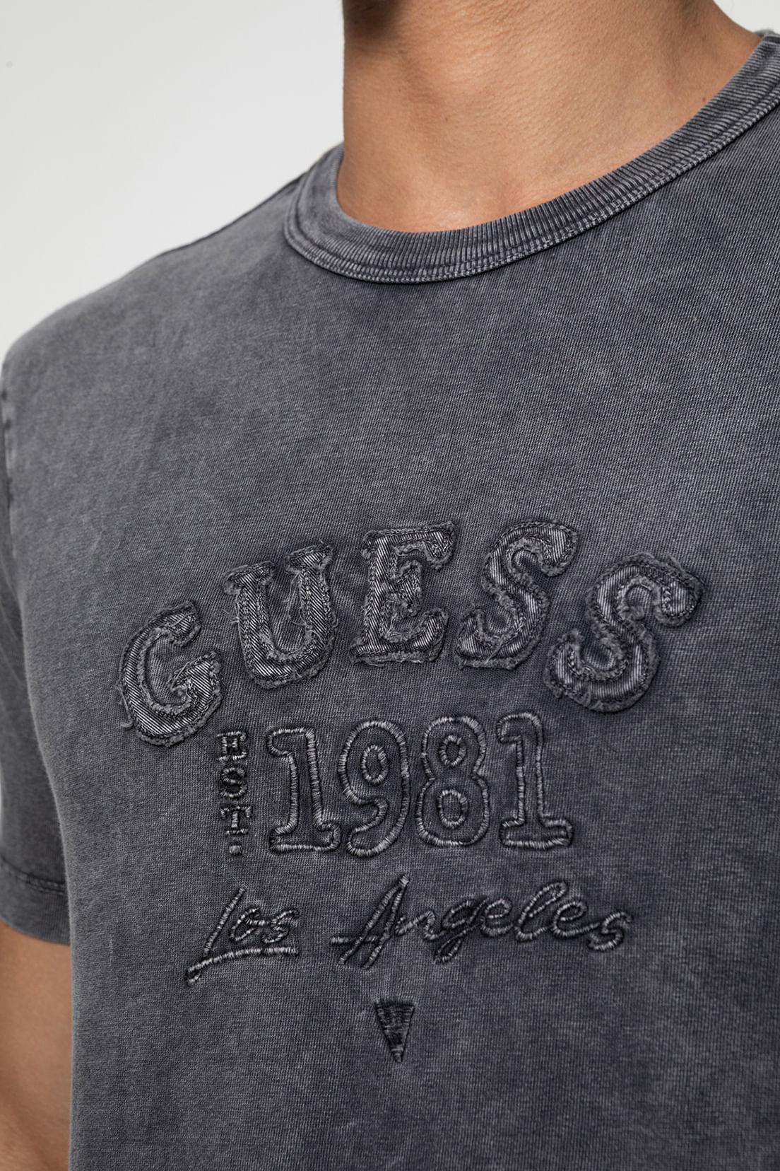 Camiseta Rugby Patch Guess Preto - Imagem 18