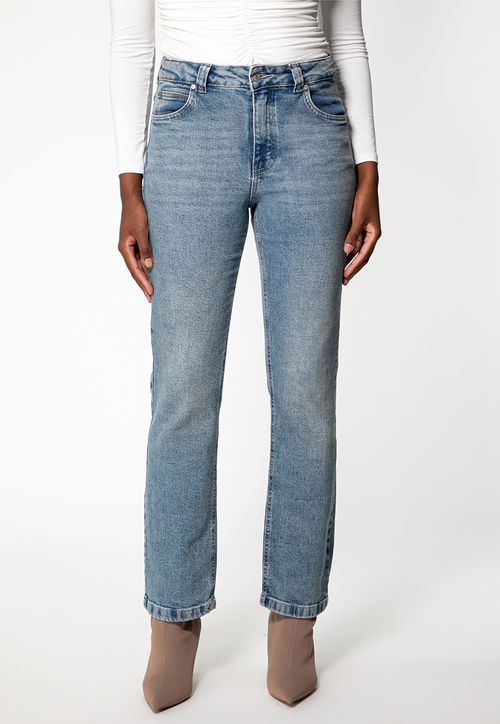Calça Jeans Sexy Straight Azul Claro