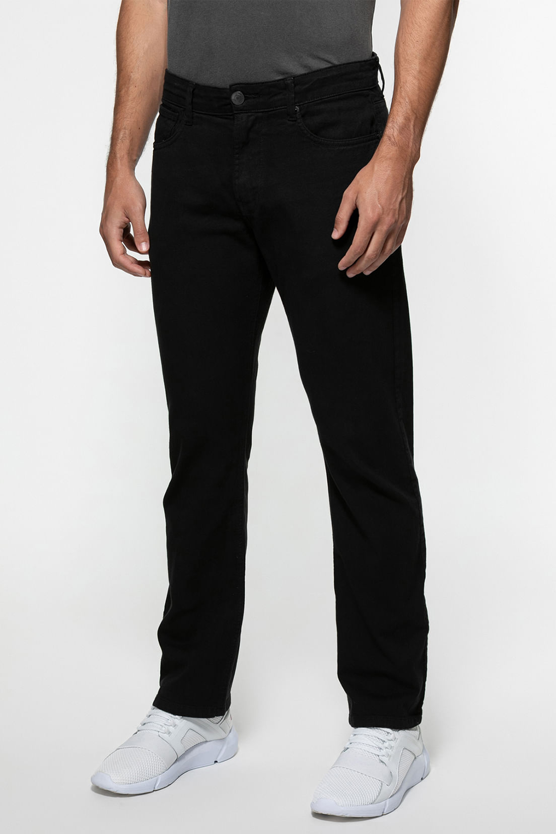 Calça Sarja Guess Slim Tapered Preto
