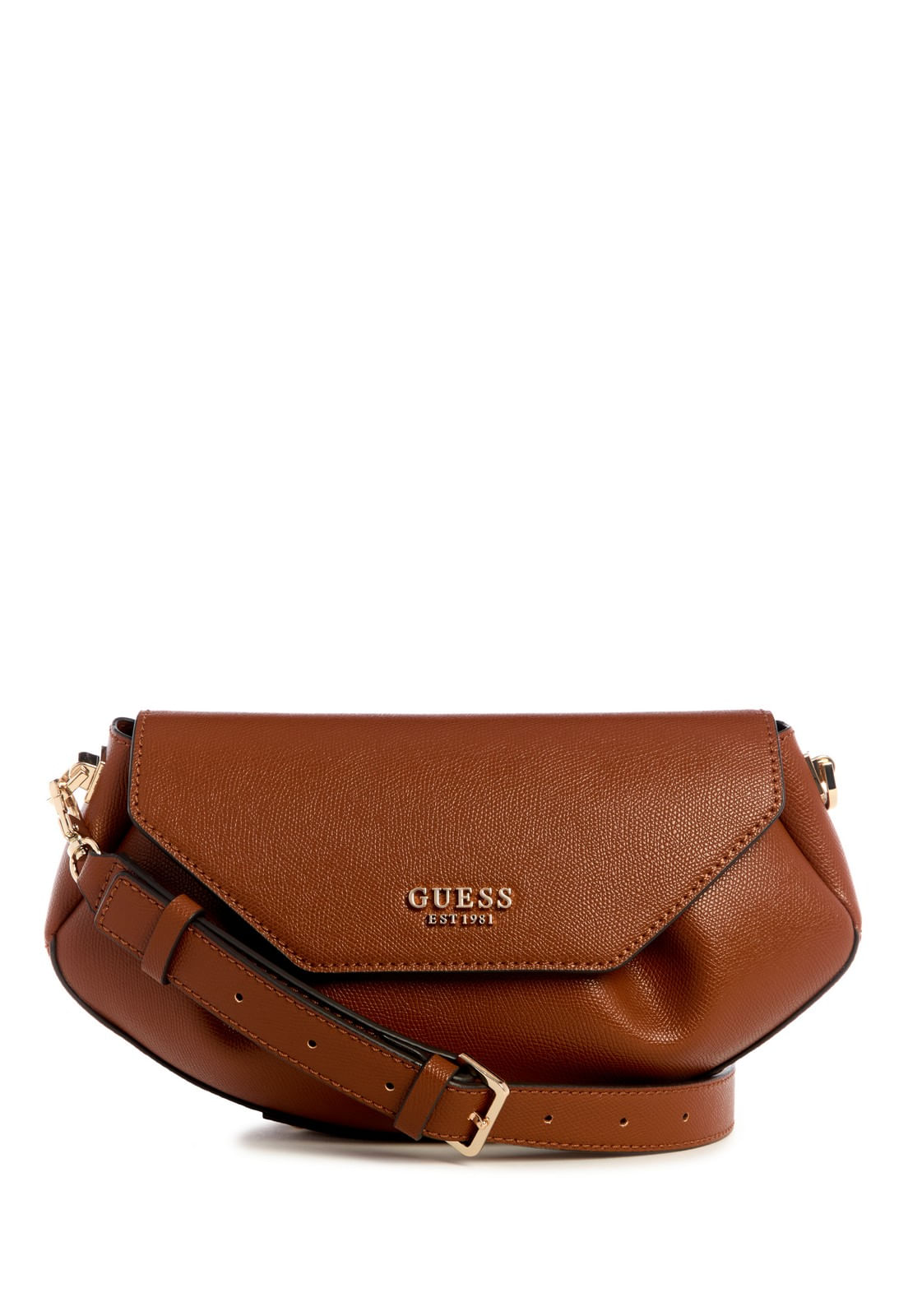 Bolsa Amorette Flap Crossbody Marrom