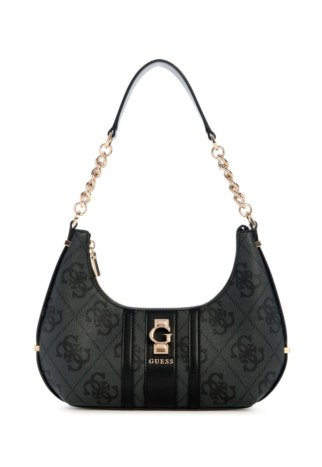 Bolsa Erenia Top Zip Shoulder Bag Preto