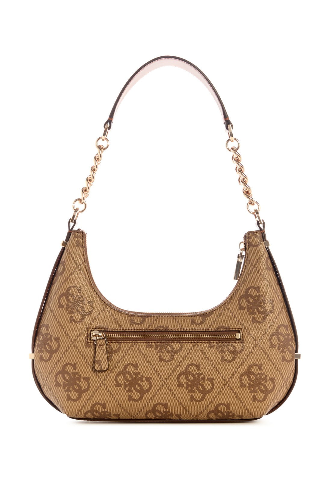 Bolsa Erenia Top Zip Shoulder Bag Bege - Imagem 3