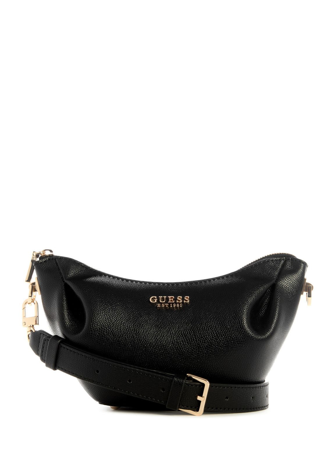 Bolsa Amorette Top Zip Shoulder Bag Preto - Imagem 2
