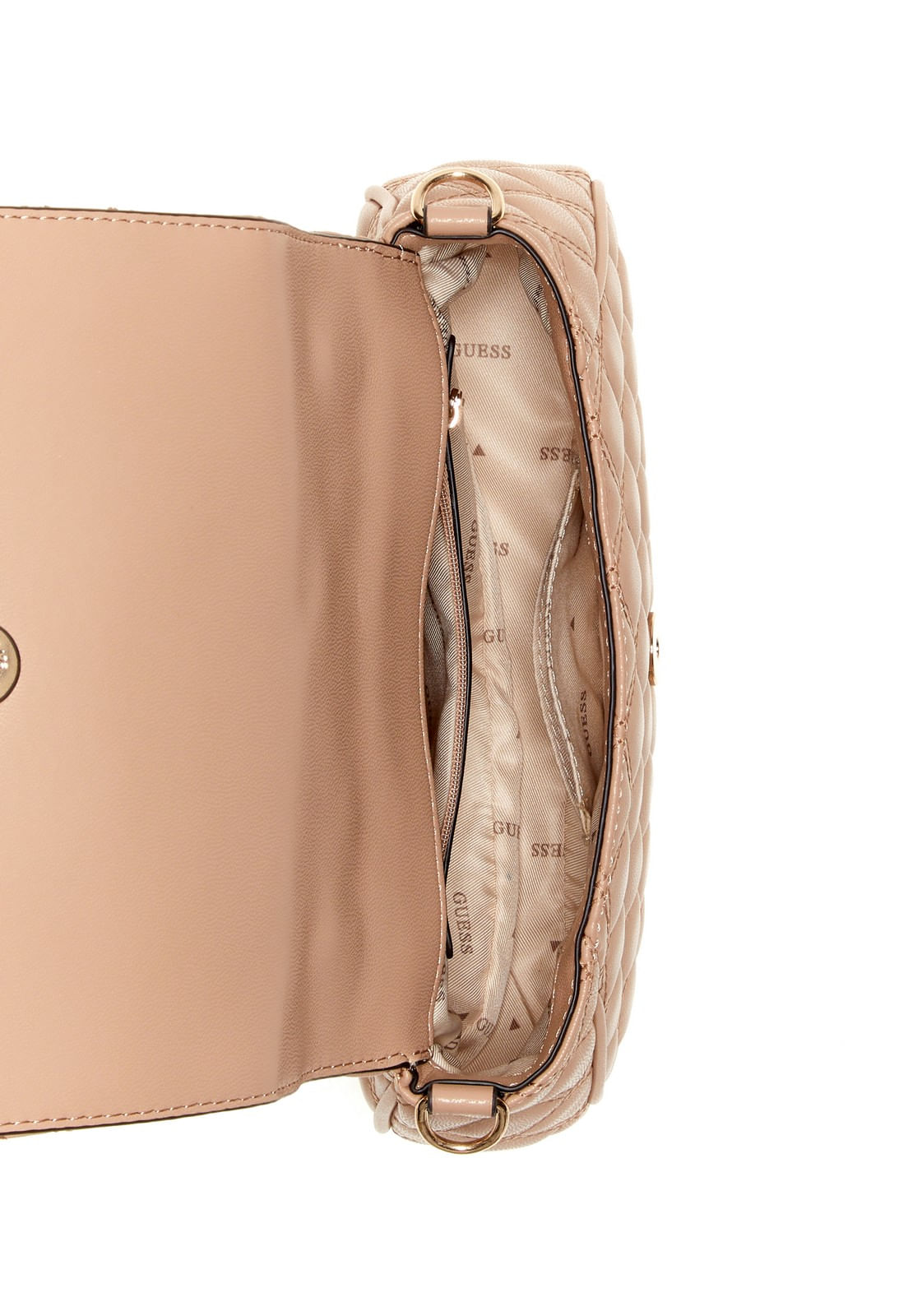 Bolsa Giully Ii Top Handle Flap Bege - Imagem 4