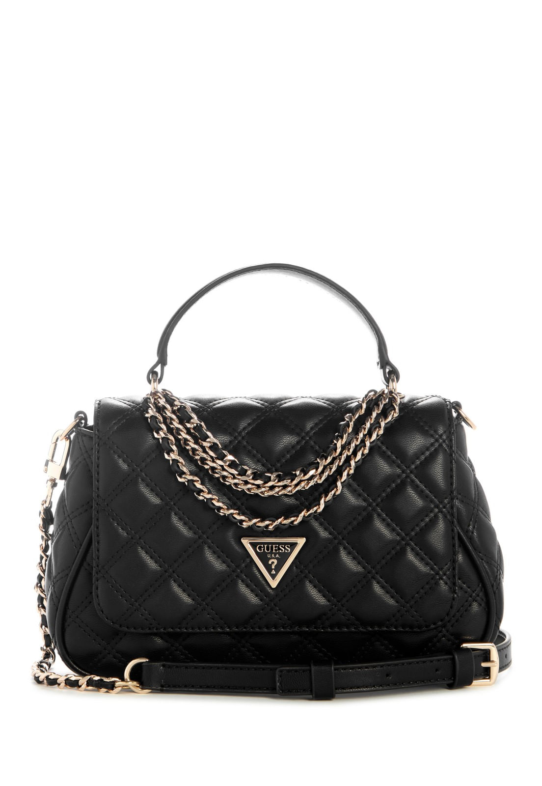 Bolsa Giully Ii Top Handle Flap Preto