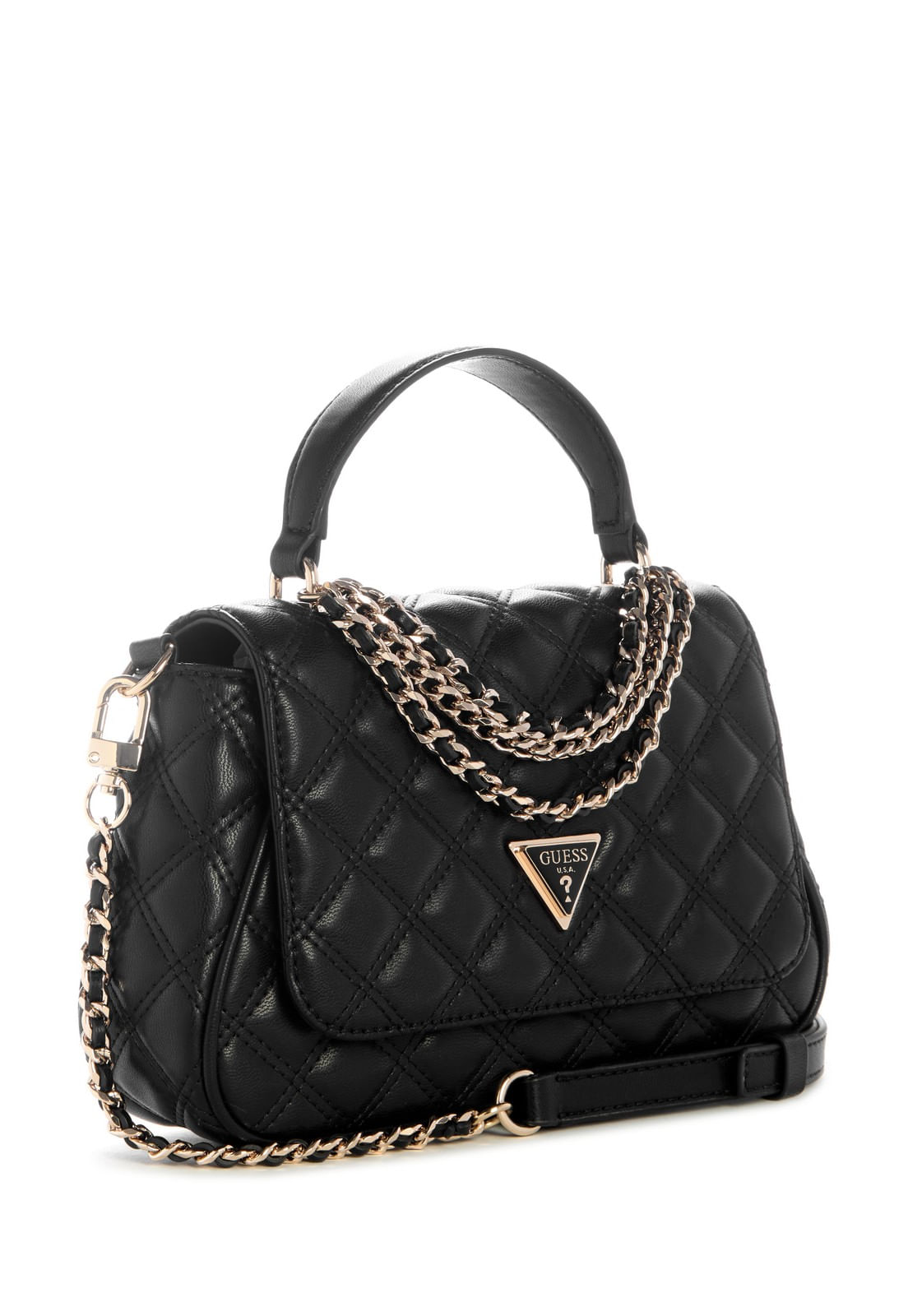 Bolsa Giully Ii Top Handle Flap Preto - Imagem 2