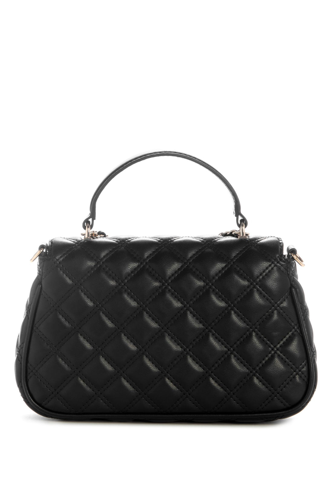 Bolsa Giully Ii Top Handle Flap Preto - Imagem 3