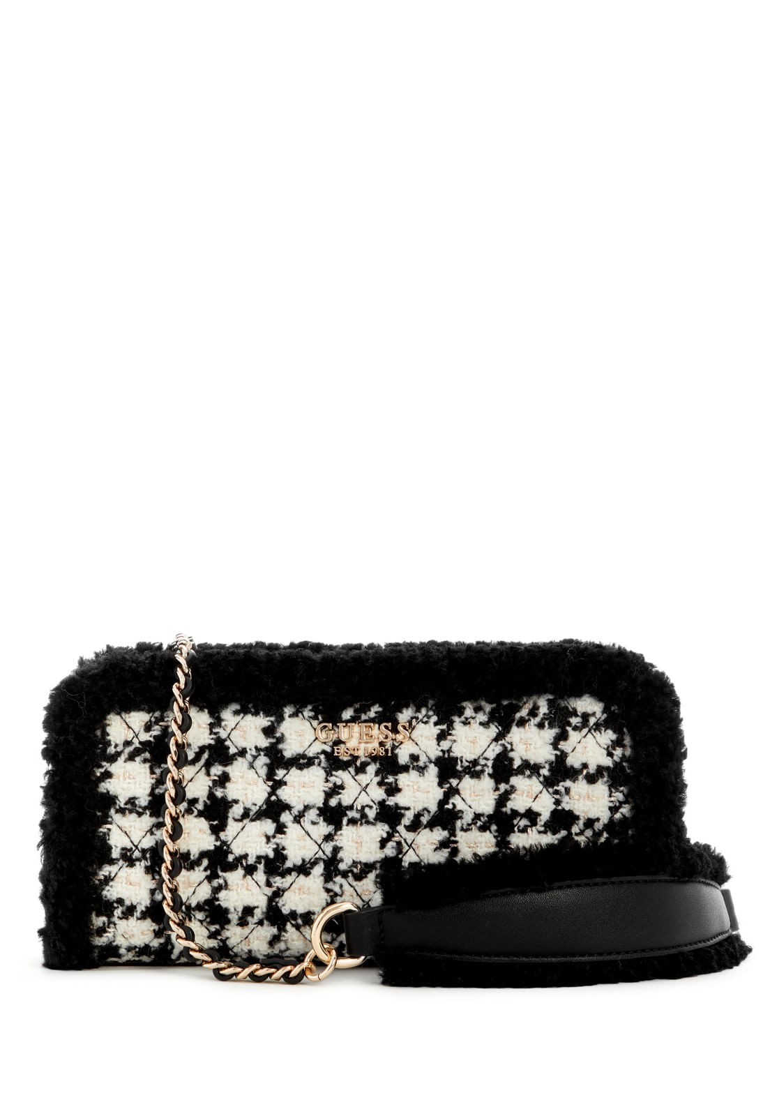 Bolsa Mini Cristi Top Zip Crossbody Preto
