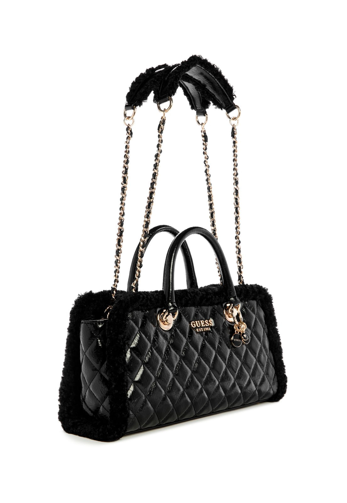 Bolsa Cristi Shoulder Satchel Preto - Imagem 3