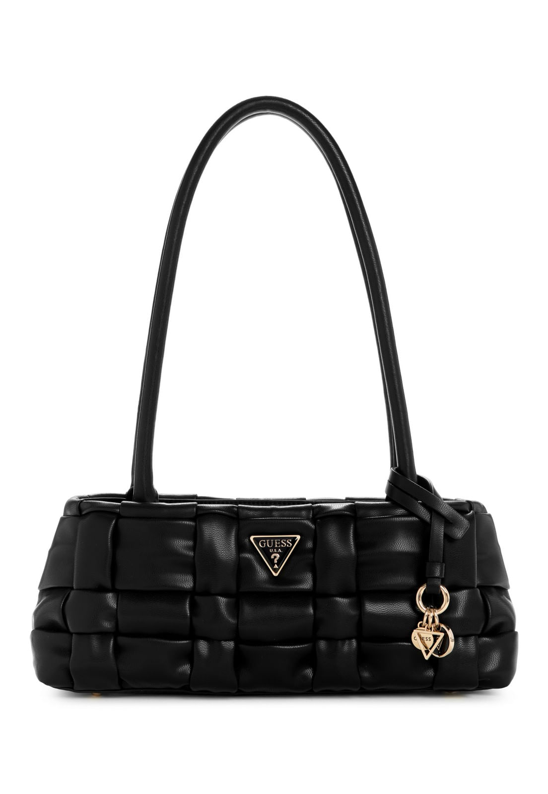 Bolsa Marion Shoulder Satchel Preto