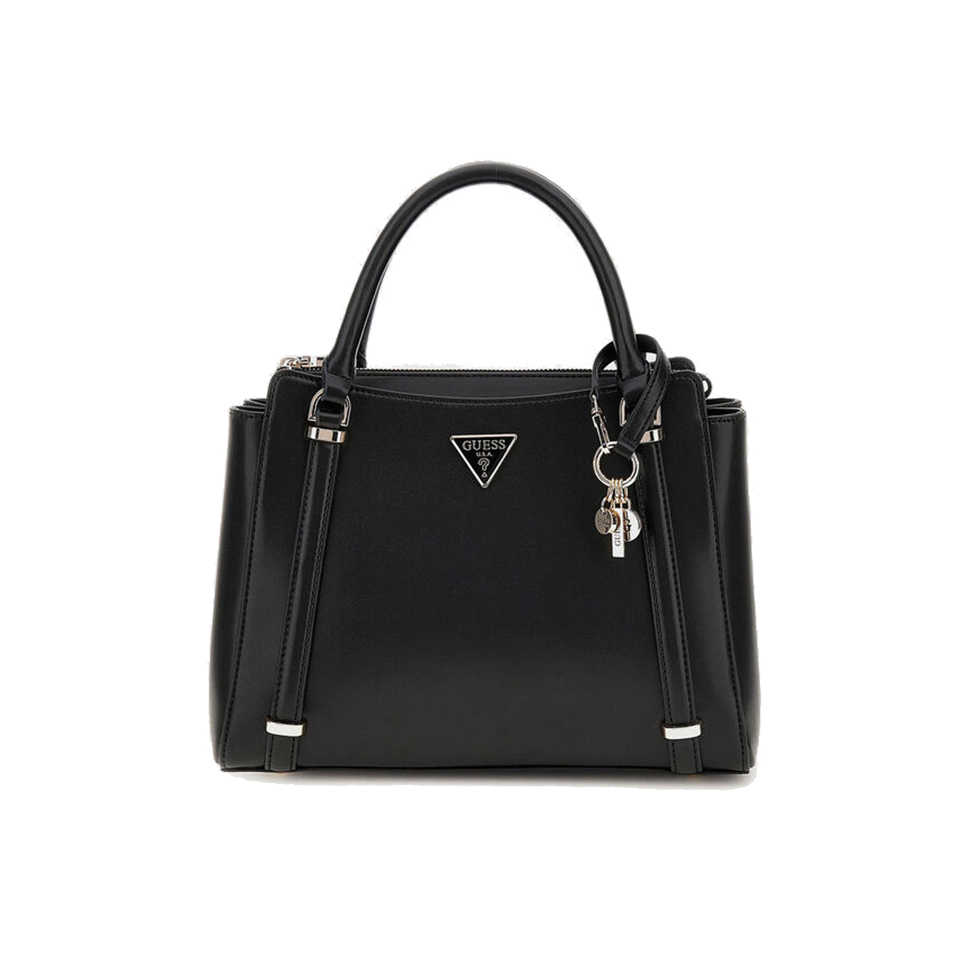 Bolsa Daryna Ii 2 Comp Satchel Preto