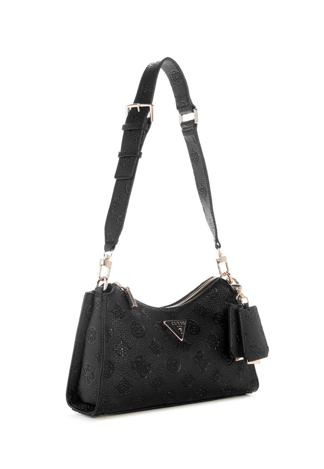 Bolsa Cresidia Ii Top Zip Shoulder Bag Preto - Imagem 2