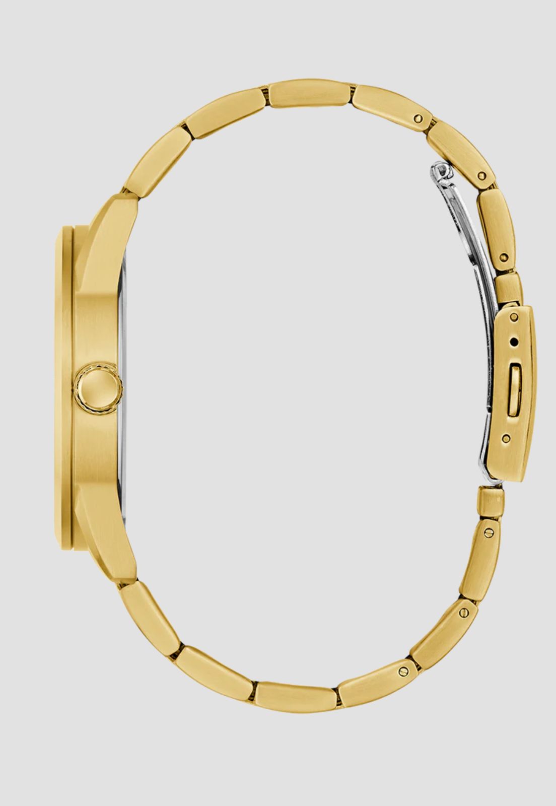 Relógio Redondo Analógico Aço Dourado - Imagem 8