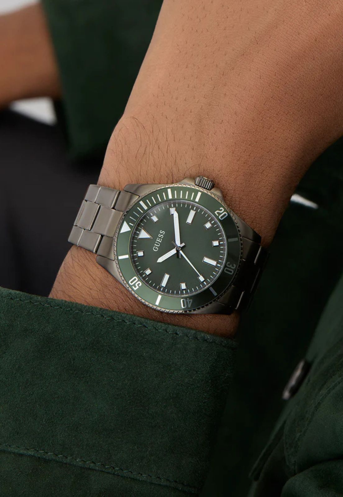 Relógio Sport Aço Preto - Imagem 5