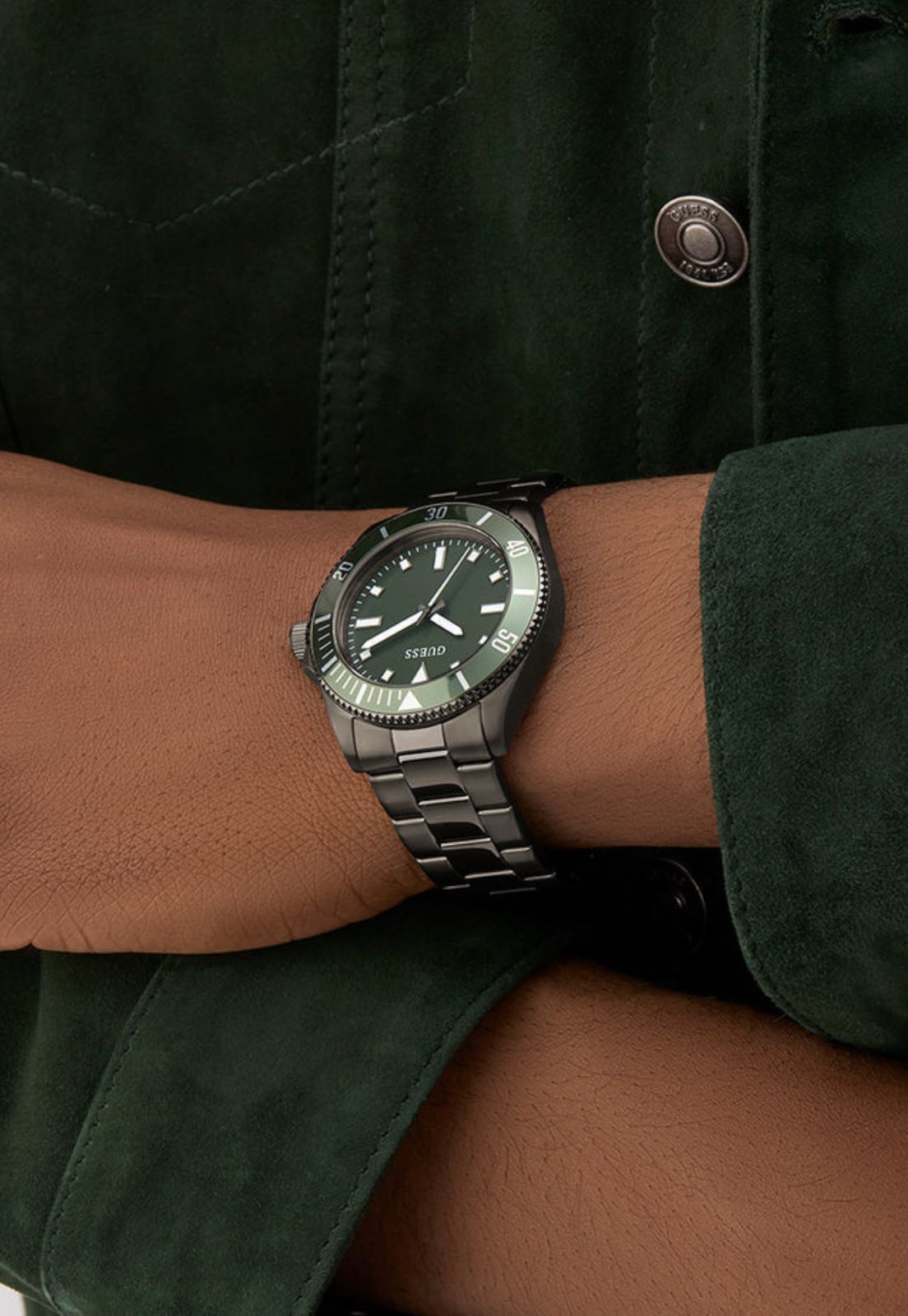 Relógio Sport Aço Preto - Imagem 6