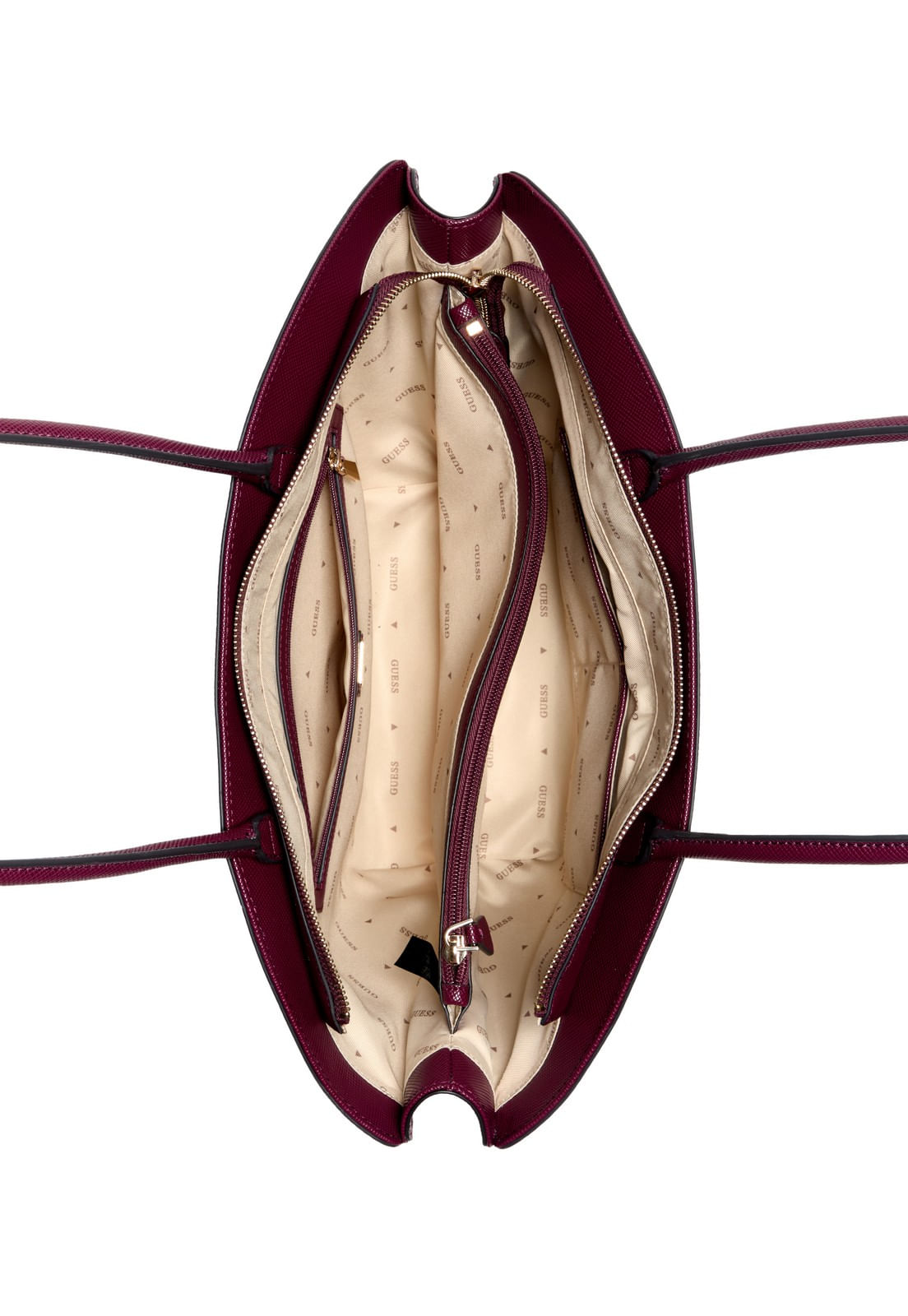 Bolsa Bolena Shoulder Satchel Vinho - Imagem 4