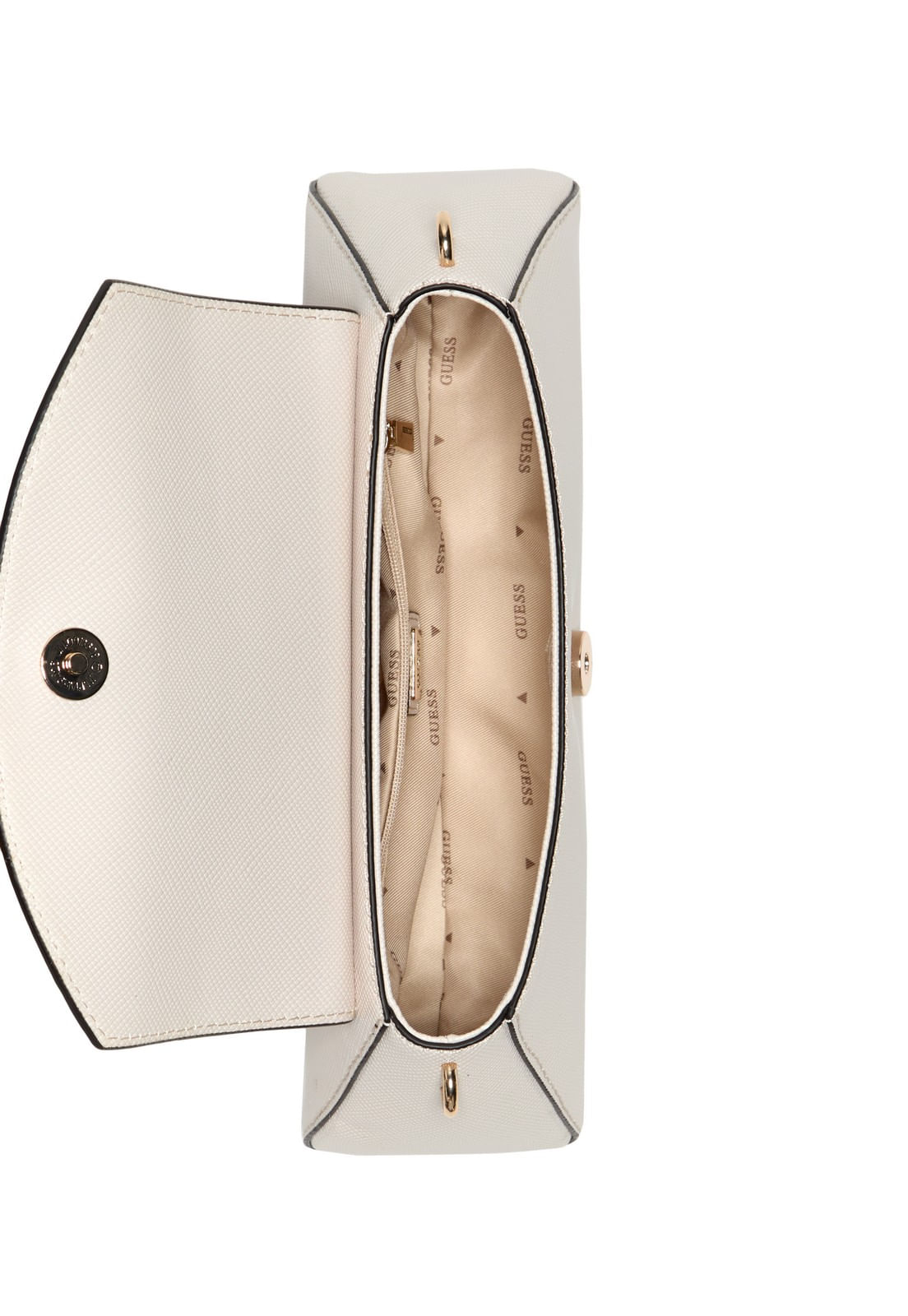 Bolsa Bolena Flap Shoulder Bag Cinza - Imagem 4