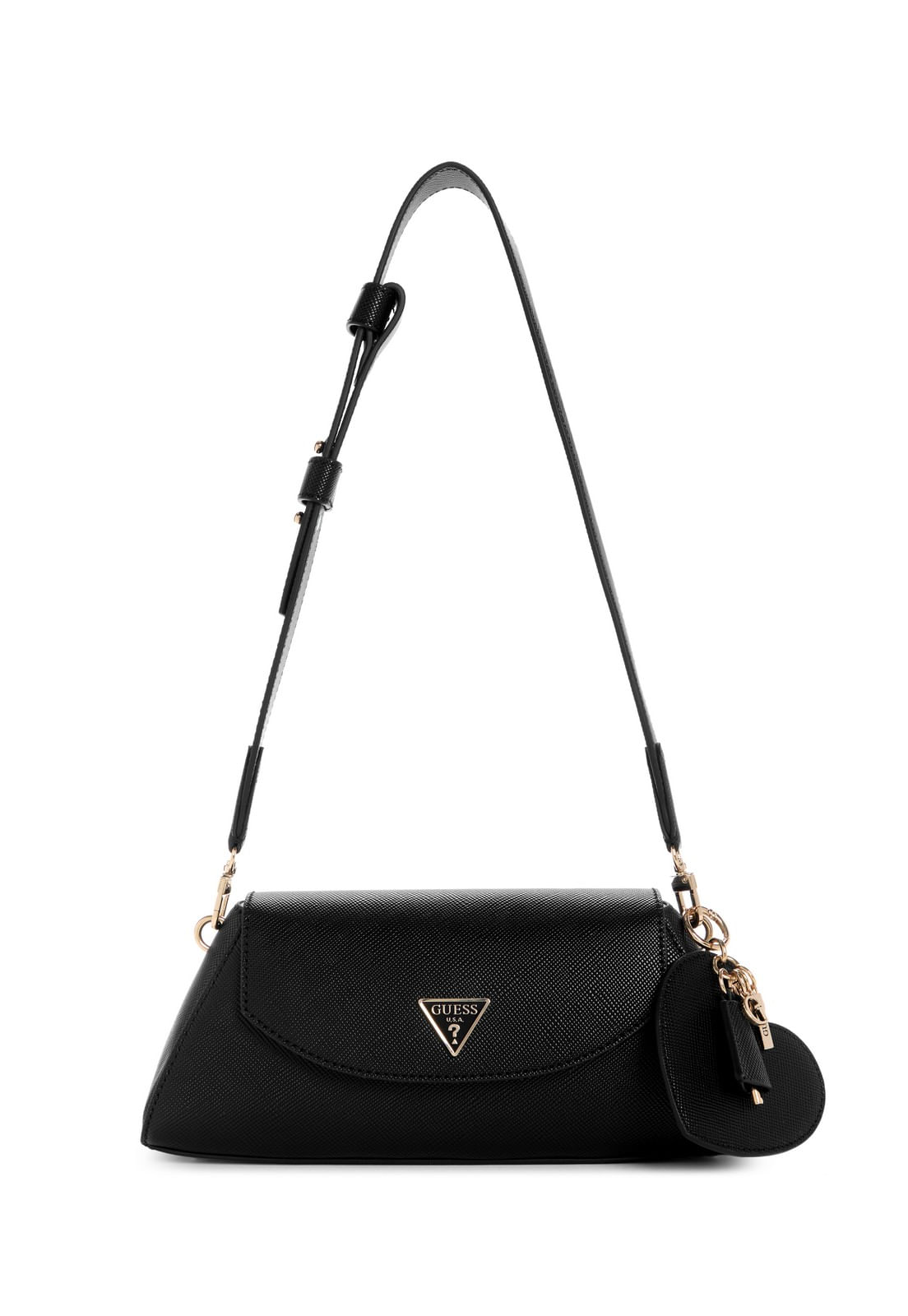 Bolsa Bolena Flap Shoulder Bag Preto