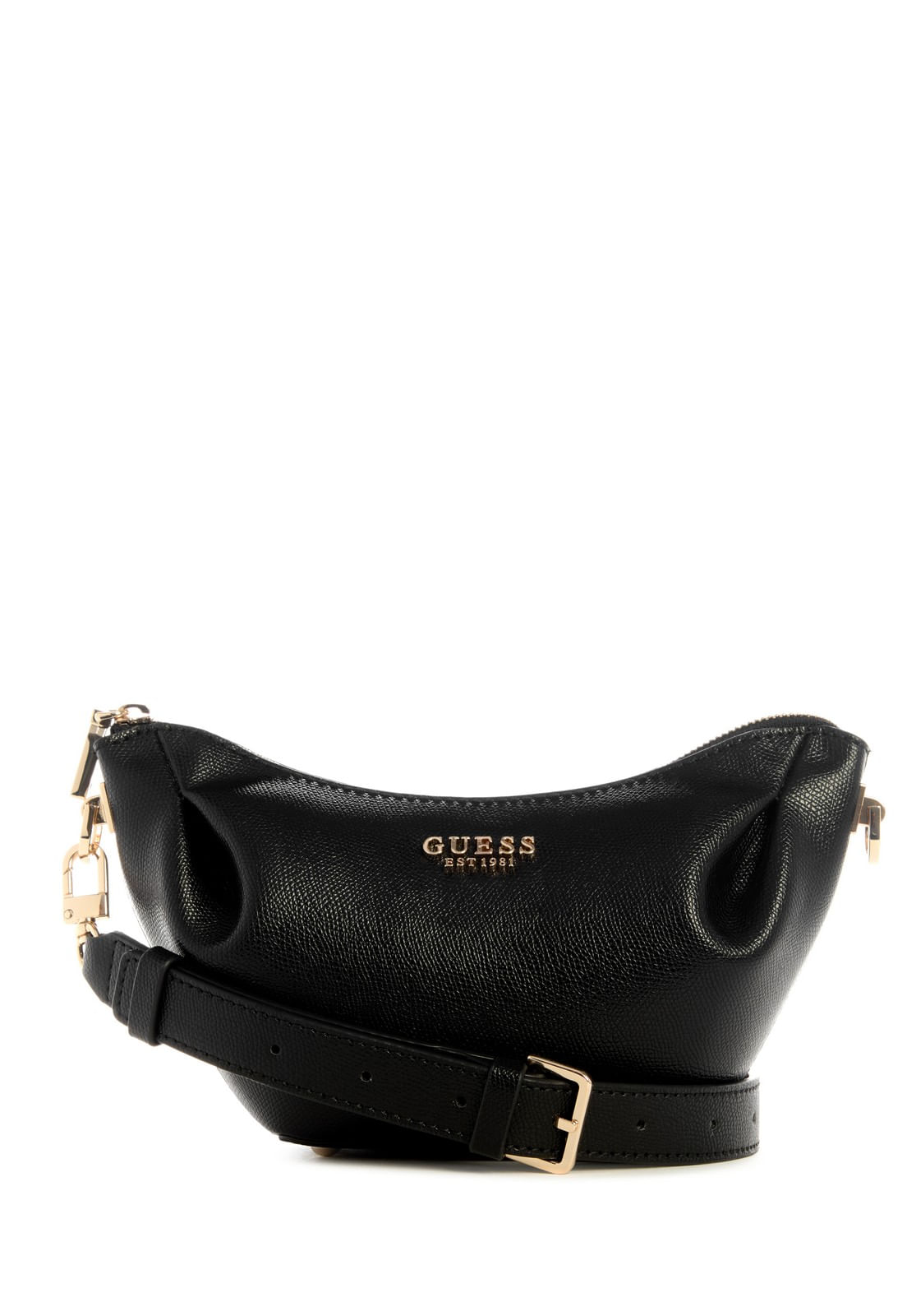 Bolsa Amorette Top Zip Shoulder Bag Preto