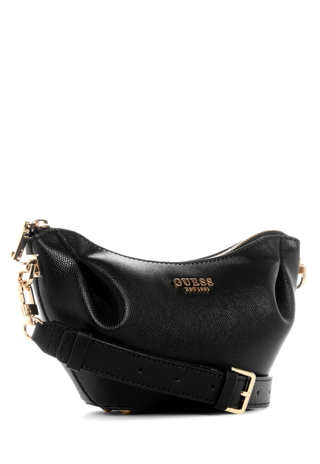 Bolsa Amorette Top Zip Shoulder Bag Preto - Imagem 7