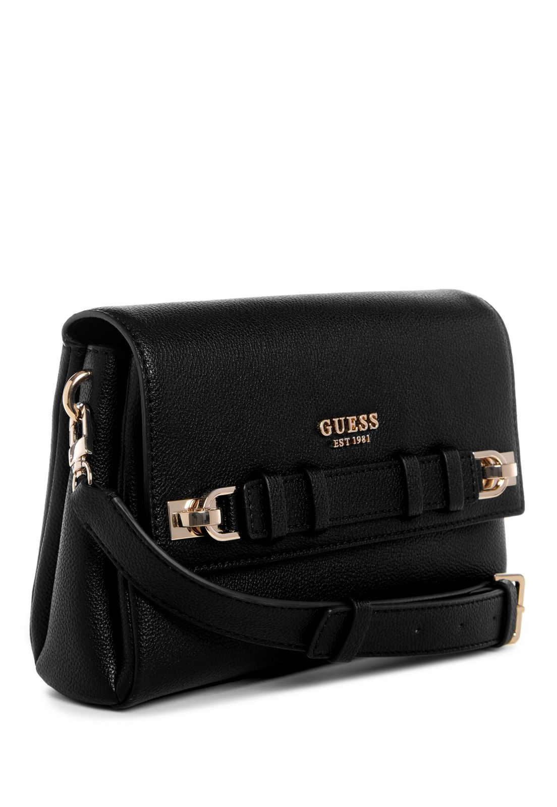 Bolsa Gregoria Flap Crossbody Preto - Imagem 2