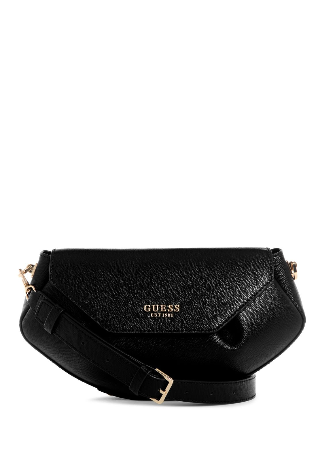 Bolsa Amorette Flap Crossbody Preto