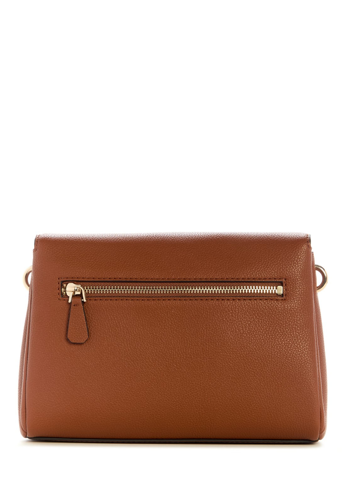 Bolsa Gregoria Flap Crossbody Marrom - Imagem 3