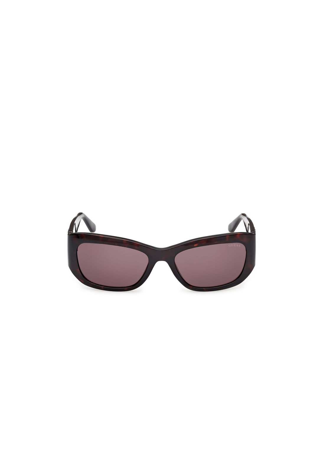 Óculos de Sol Retangular Acetato Marrom