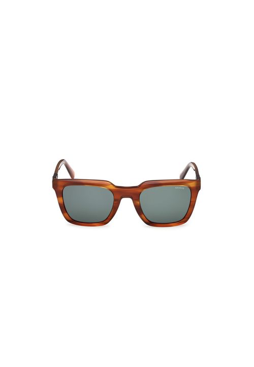 Óculos de Sol Quadrado Acetato Marrom