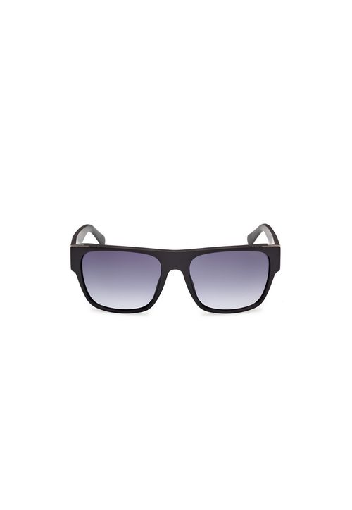 Óculos de Sol Quadrado Acetato Preto