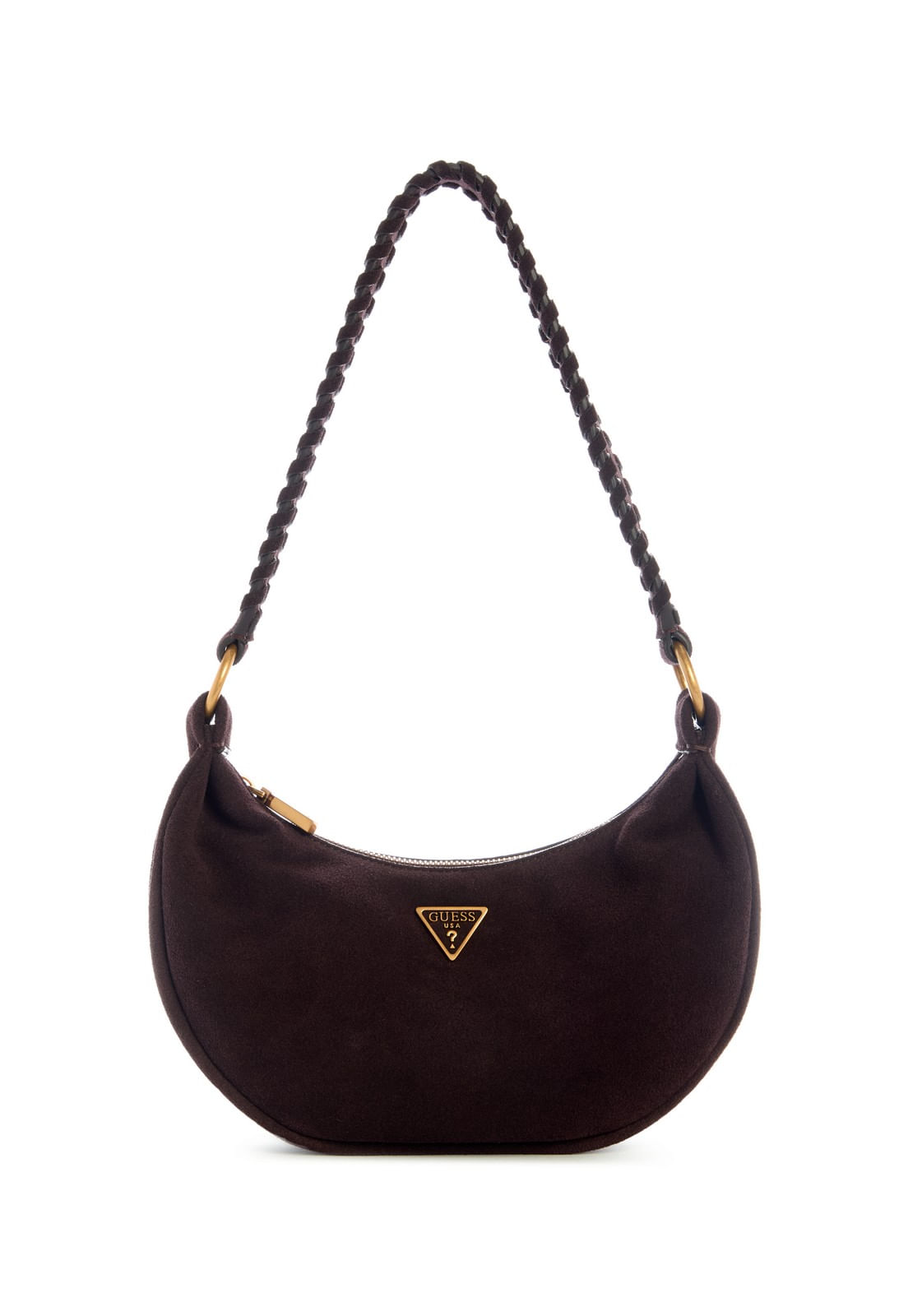 Bolsa Mini Amita Hobo Marrom