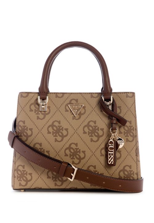 Bolsa Noelle Small Satchel Bege