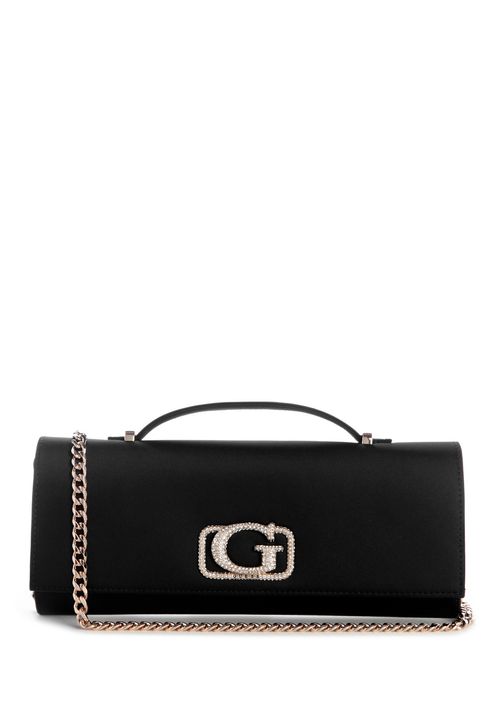 Bolsa Zalina Top Handle Clutch Preto