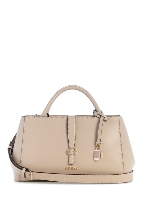 Bolsa Carrie Girlfriend Satchel Cinza